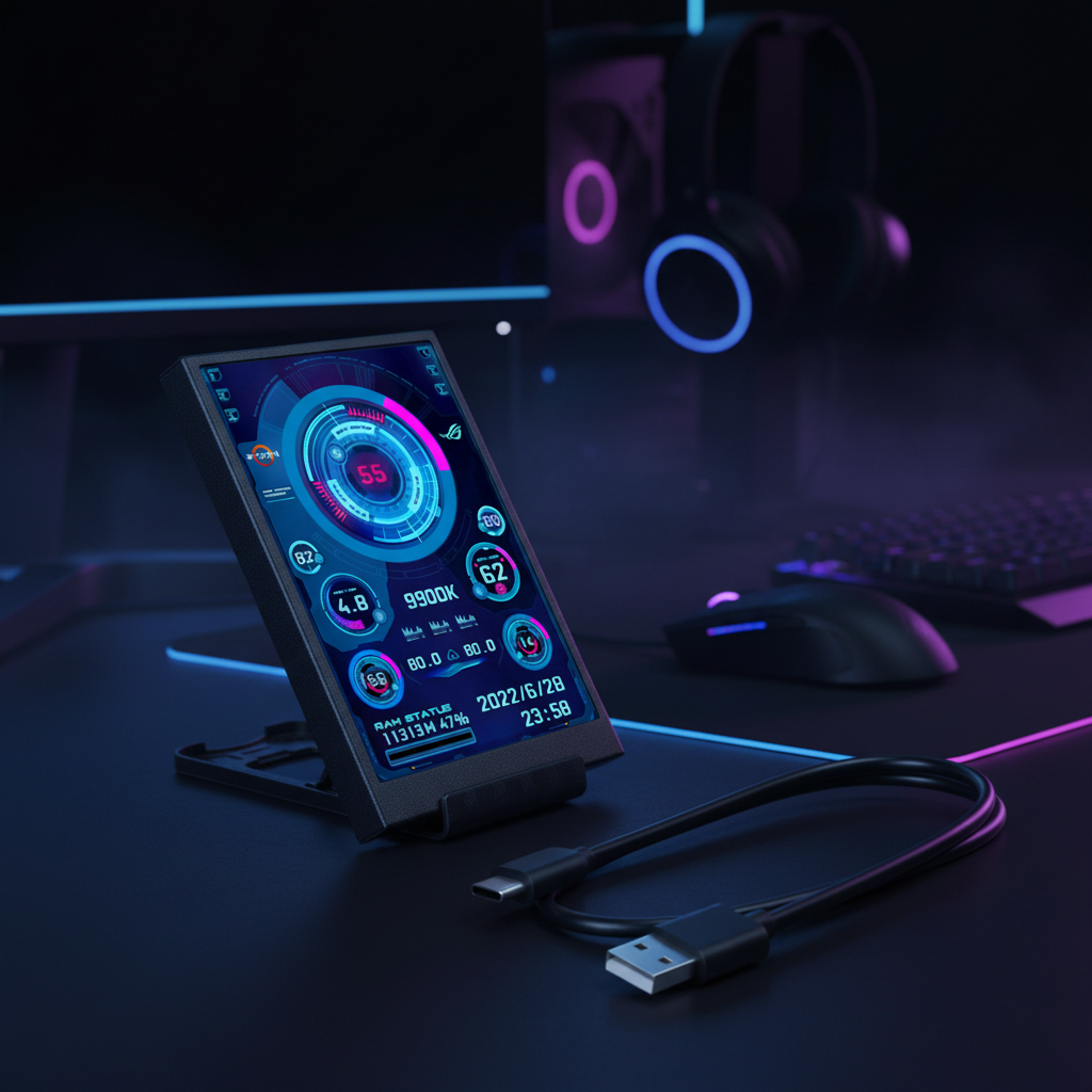 Mini LCD sfondo gamer